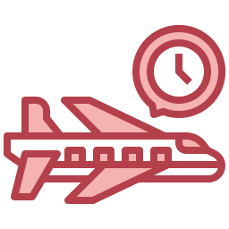 Flight time icon