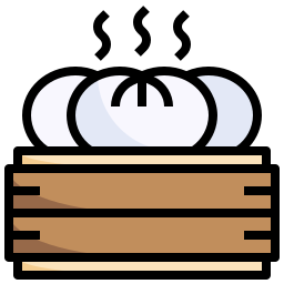 Мясная булочка иконка