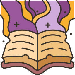 libro magico icono