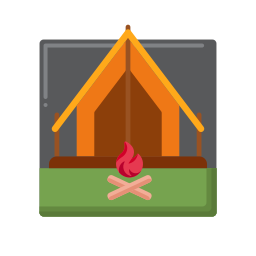 Camping icon