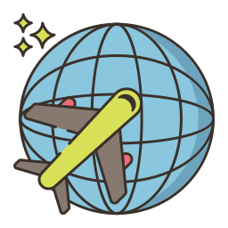 Travelling icon
