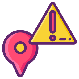 Danger point icon