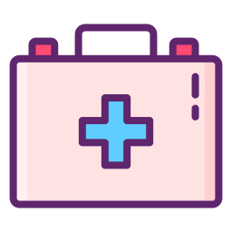 First aid kit icon