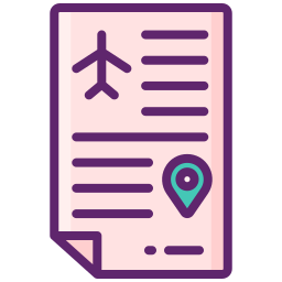 Itinerary icon