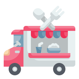 Food truck icon