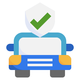 Страхование автомобиля иконка