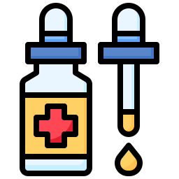 Medicine dropper icon