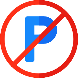 niet parkeren icoon