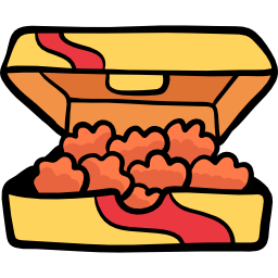 Fried chicken icon