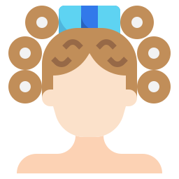 컬링 머리 icon