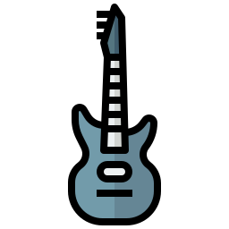 guitarra electrica icono