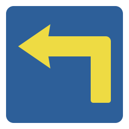 Go left icon