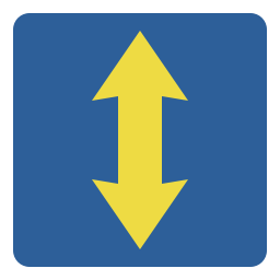 verticaal icoon