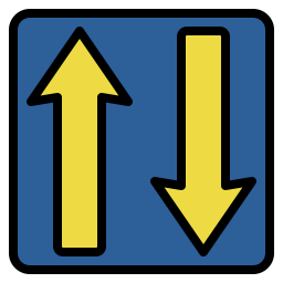 Up and down icon