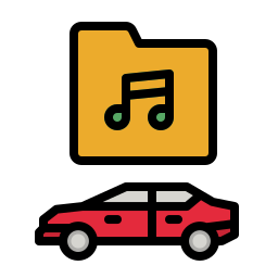 musica per auto icona