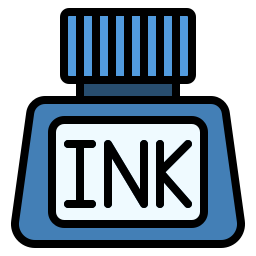 Ink bottle icon