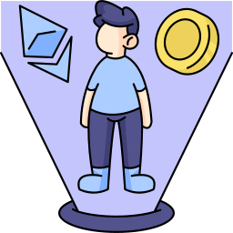 3d-hologramm icon