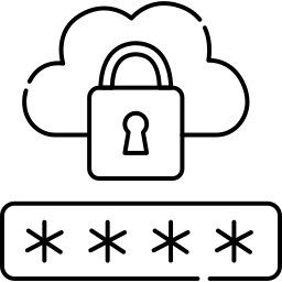 wachtwoordcode icoon
