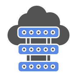 serveur infonuagique Icône