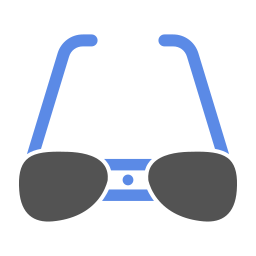 slimme bril icoon