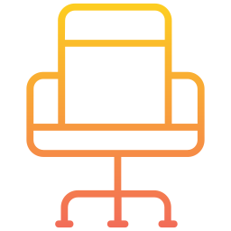 Office chair icon