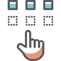 código de acceso icono