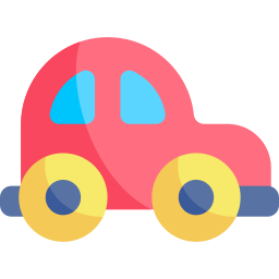 carro de brinquedo Ícone