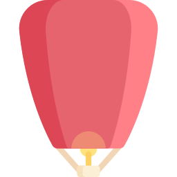 Sky lantern icon