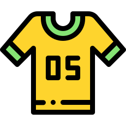 voetbal shirt icoon