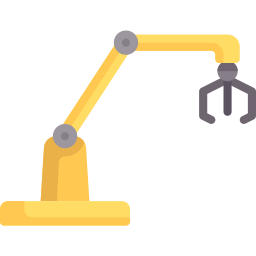 Промышленный робот иконка