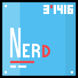 Nerd icon