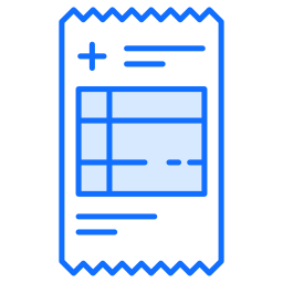 Receipt icon