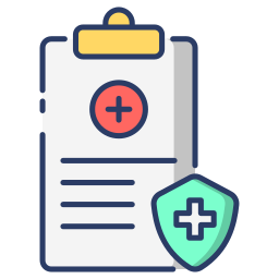 Medical insurance icon