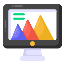 flächendiagramm icon