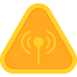 Non ionizing radiation icon