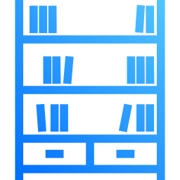 boekenkast icoon