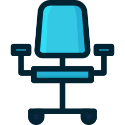 Office chair icon