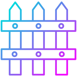 clôture Icône
