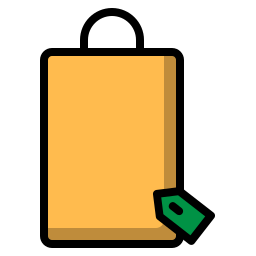 Shopping bag icon