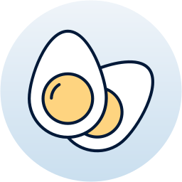 Boiled egg icon