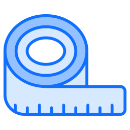 Measure tape icon