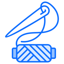 Sewing tool icon
