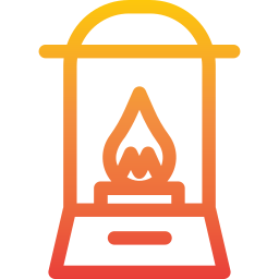 Fire lamp icon