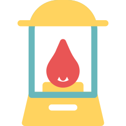 Fire lamp icon