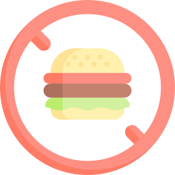 No fast food icon