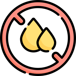 Trans fats free icon