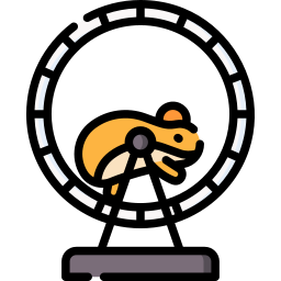 Hamster wheel icon