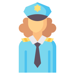 Policewoman icon