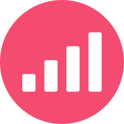 gráfico de barras icono