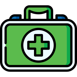 First aid kit icon